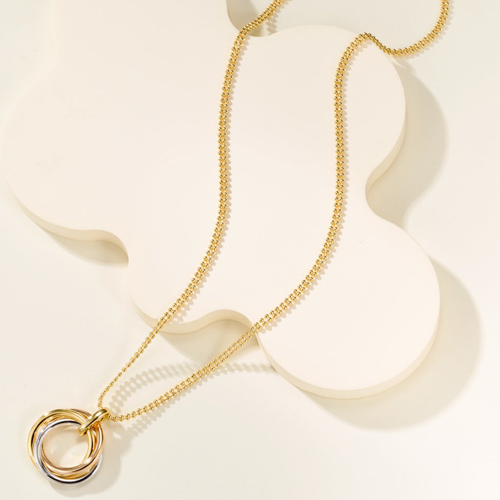 [ELAN LUXE]TRINITY LARGE NECKLACE