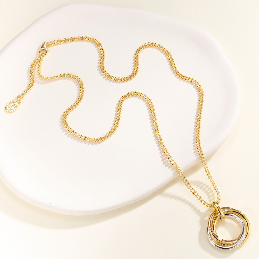 [ELAN LUXE]TRINITY LARGE NECKLACE