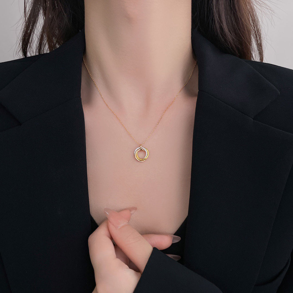 [ELAN LUXE]TRINITY SMALL NECKLACE