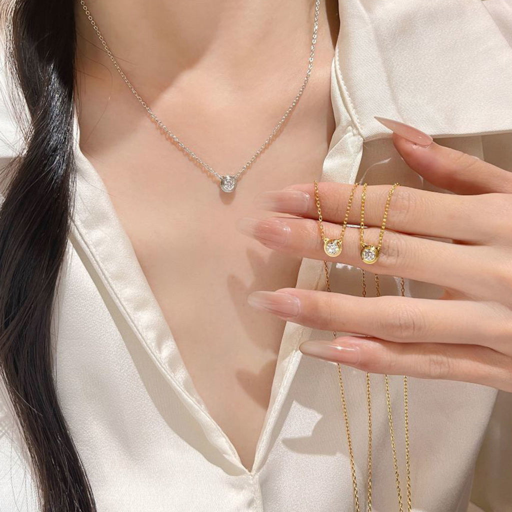 [ELAN LUXE]DAMOUR DIAMOND NECKLACE