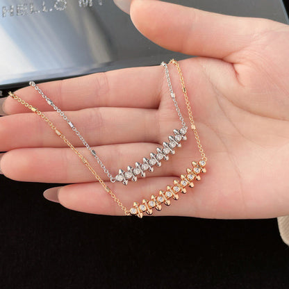 [ELAN LUXE]CLASH  MEDIUM DIAMOND NECKLACE