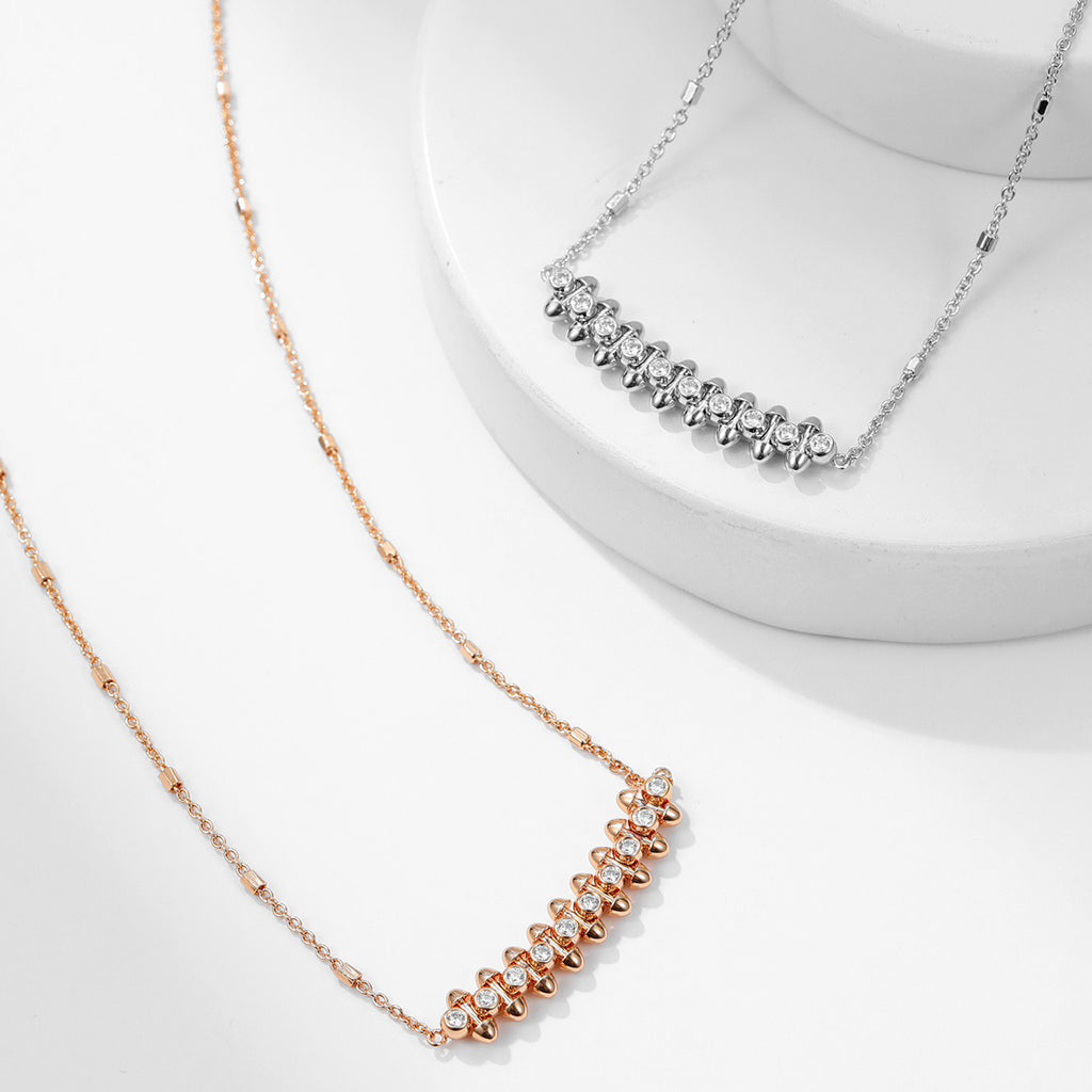 [ELAN LUXE]CLASH  MEDIUM DIAMOND NECKLACE