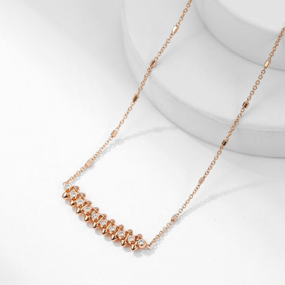 [ELAN LUXE]CLASH  MEDIUM DIAMOND NECKLACE