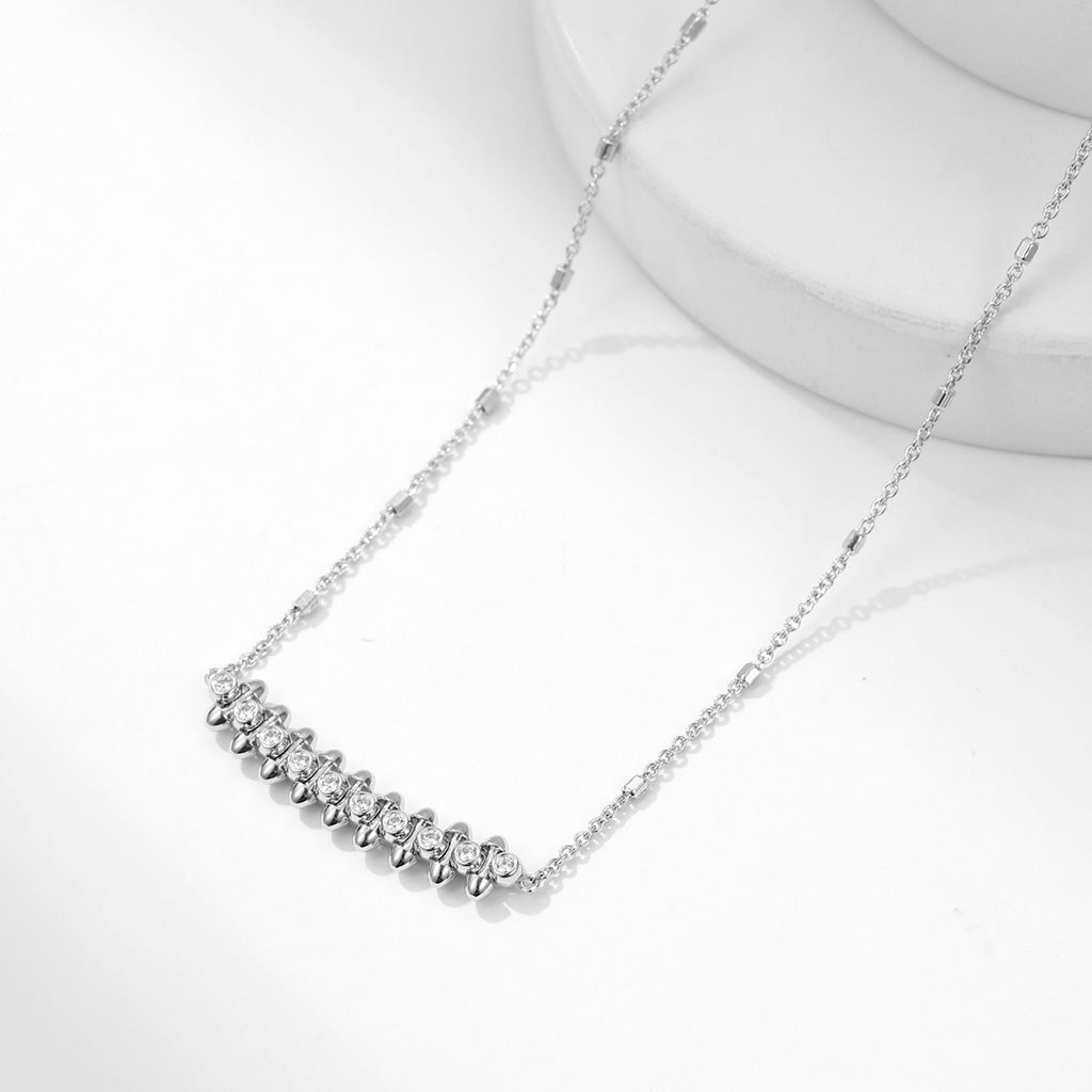 [ELAN LUXE]CLASH  MEDIUM DIAMOND NECKLACE