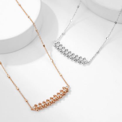 [ELAN LUXE]CLASH  MEDIUM DIAMOND NECKLACE