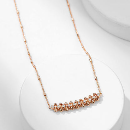 [ELAN LUXE]CLASH  MEDIUM DIAMOND NECKLACE