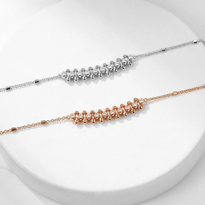 [ELAN LUXE]CLASH  MEDIUM DIAMOND NECKLACE