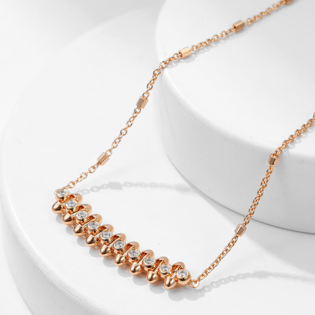 [ELAN LUXE]CLASH  MEDIUM DIAMOND NECKLACE