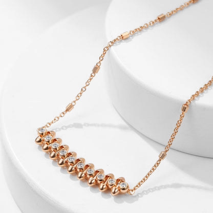 [ELAN LUXE]CLASH  MEDIUM DIAMOND NECKLACE