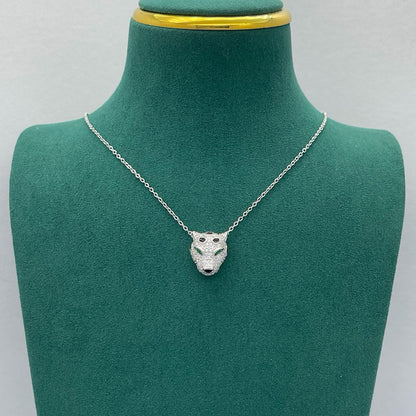 [ELAN LUXE]PANTHERE FULL DIAMOND NECKLACE