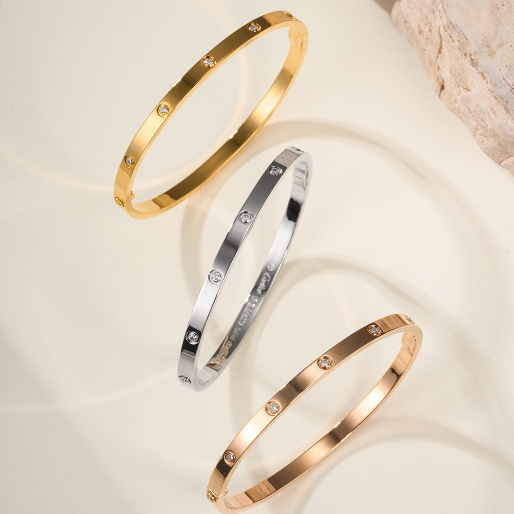 [ELAN LUXE]LOVE BRACELET 3.65MM 10 DIAMONDS