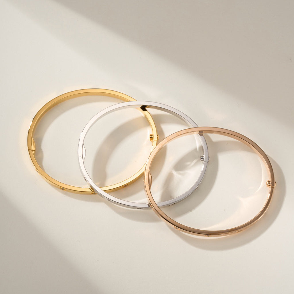 [ELAN LUXE]LOVE BRACELET 3.65MM 10 DIAMONDS