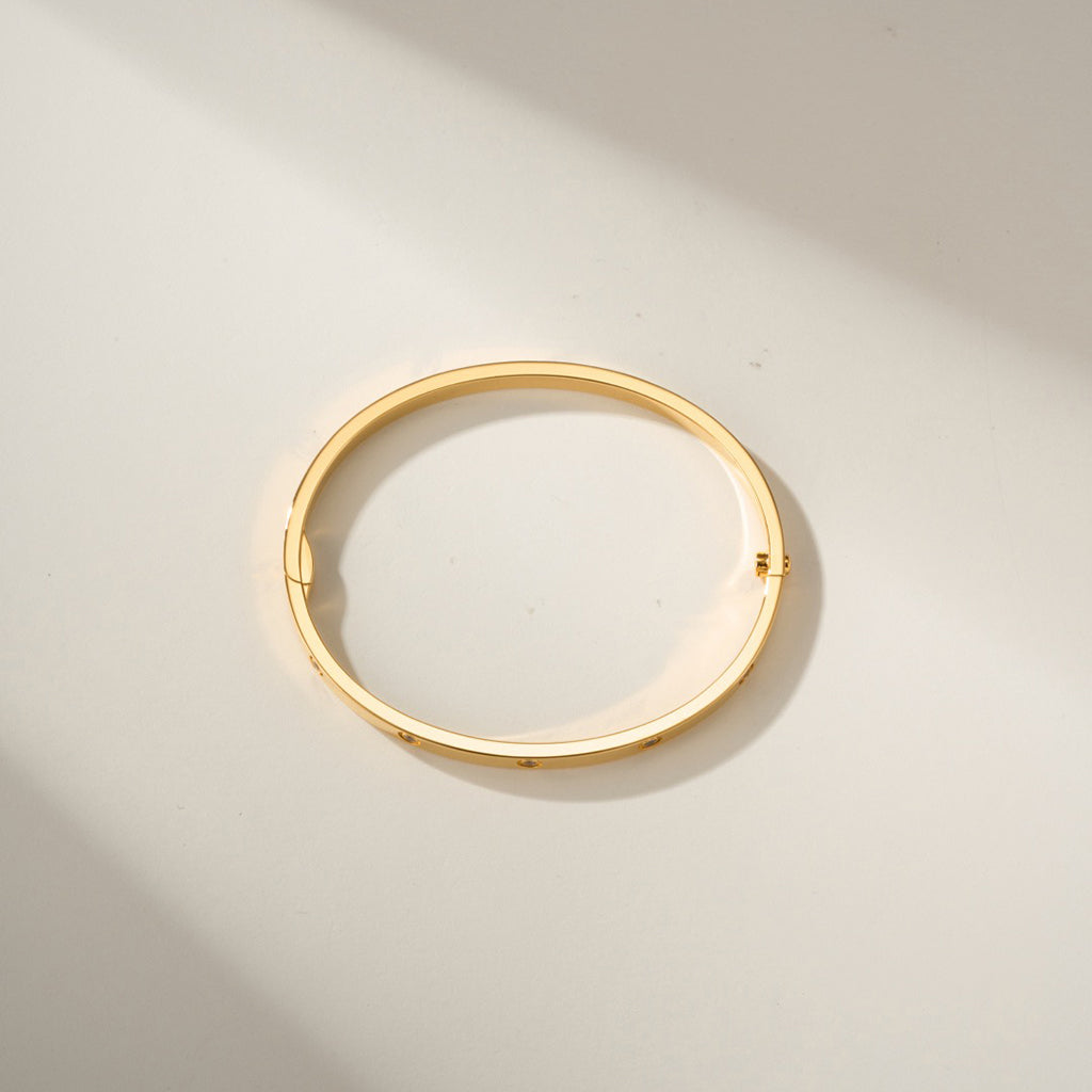 [ELAN LUXE]LOVE BRACELET 3.65MM 10 DIAMONDS