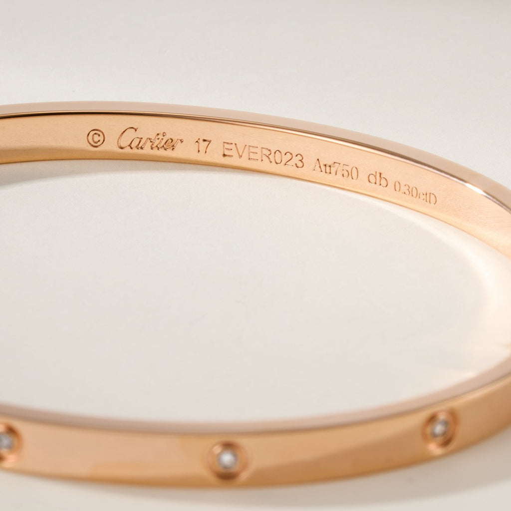 [ELAN LUXE]LOVE BRACELET 3.65MM 10 DIAMONDS