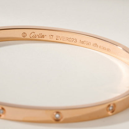 [ELAN LUXE]LOVE BRACELET 3.65MM 10 DIAMONDS