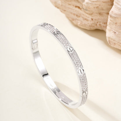 [ELAN LUXE]LOVE BRACELET 4.8MM DIAMOND-PAVED