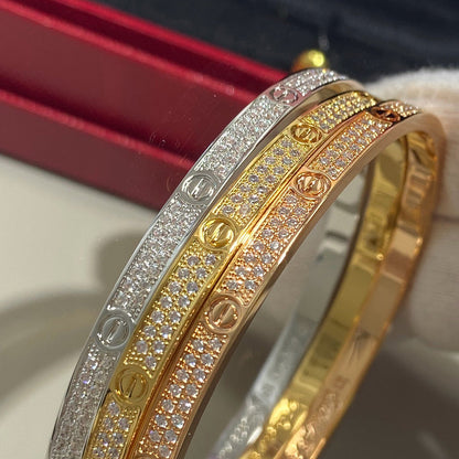[ELAN LUXE]LOVE BRACELET 3.65MM DIAMOND-PAVED