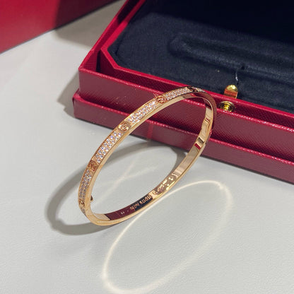 [ELAN LUXE]LOVE BRACELET 3.65MM DIAMOND-PAVED