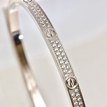 [ELAN LUXE]LOVE BRACELET 3.65MM DIAMOND-PAVED