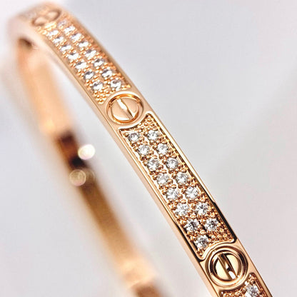 [ELAN LUXE]LOVE BRACELET 3.65MM DIAMOND-PAVED