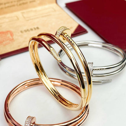 [ELAN LUXE]JUSTE BRACELET 3.5MM DOUBLE ROW DIAMOND