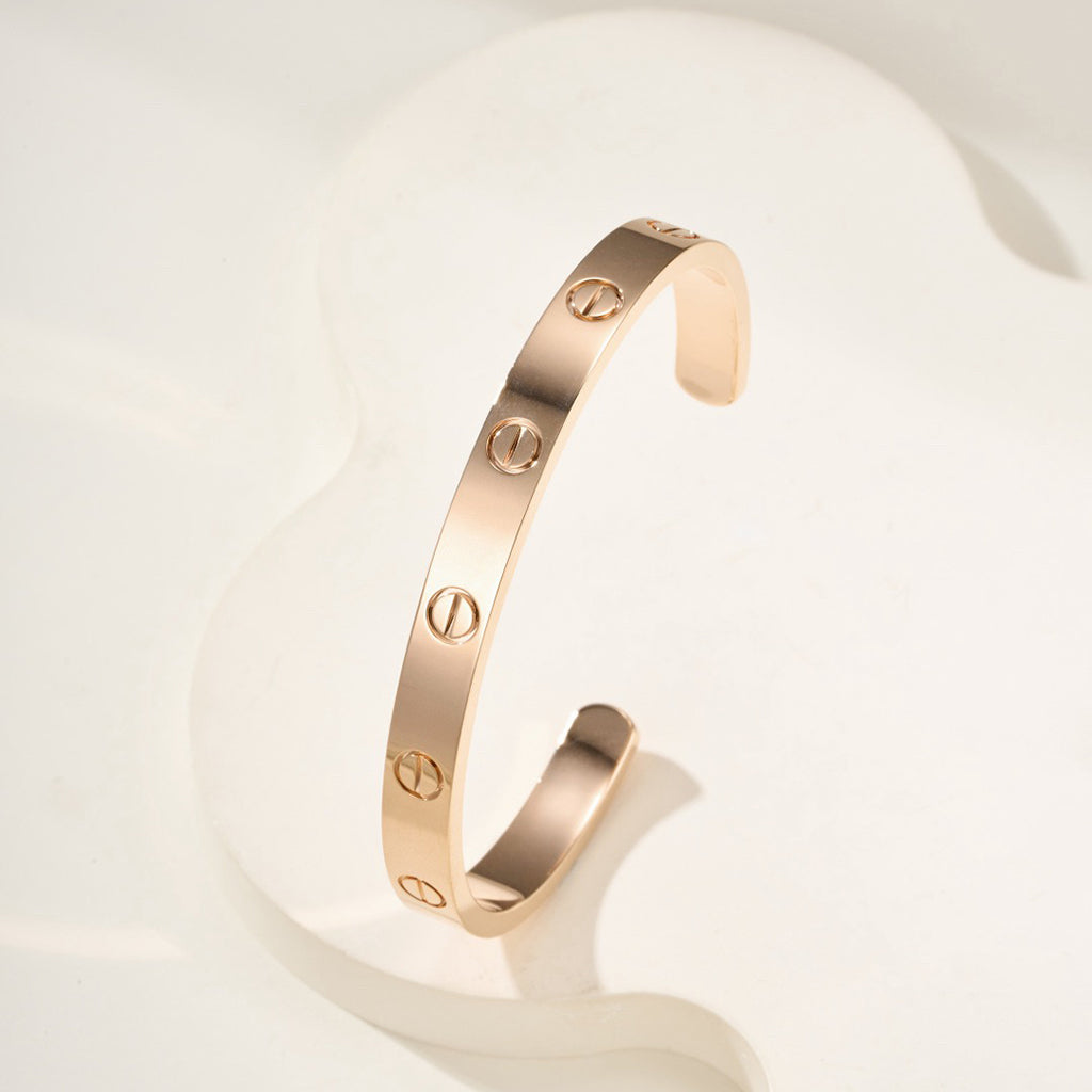 [ELAN LUXE]LOVE BRACELET 6.1MM OPEN CUFF