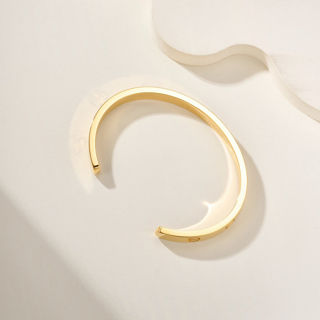 [ELAN LUXE]LOVE BRACELET 6.1MM OPEN CUFF