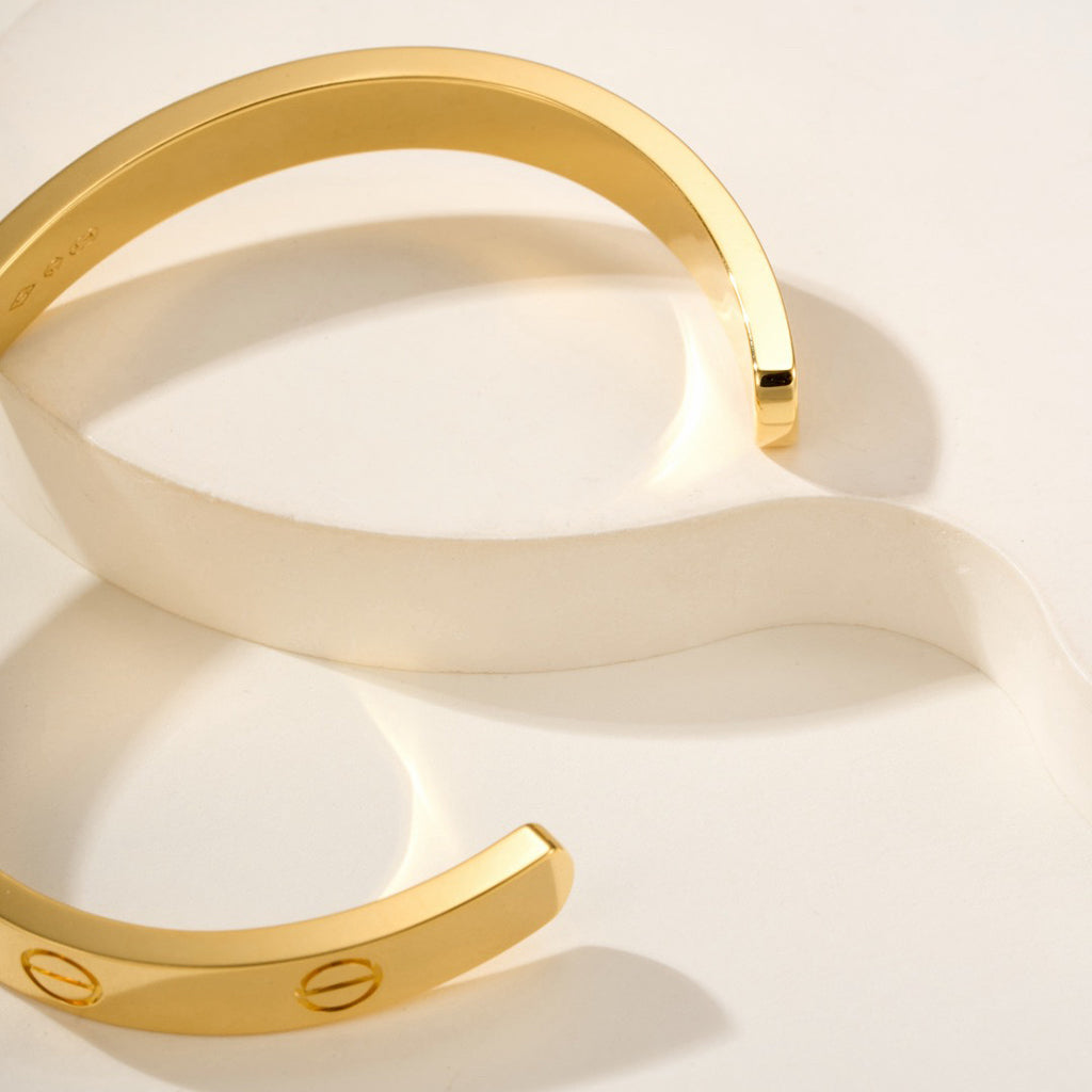 [ELAN LUXE]LOVE BRACELET 6.1MM OPEN CUFF