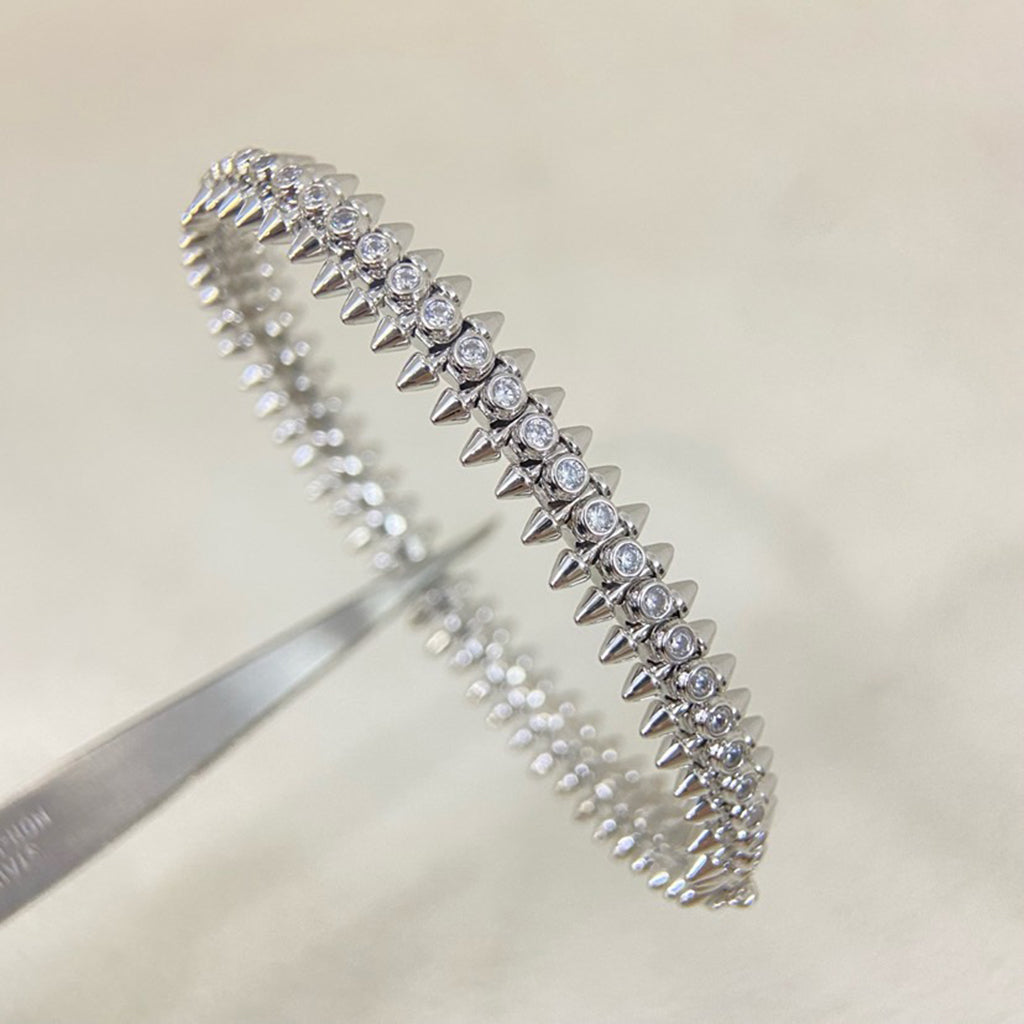 [ELAN LUXE]CLASH  BRACELET 8MM DIAMONDS