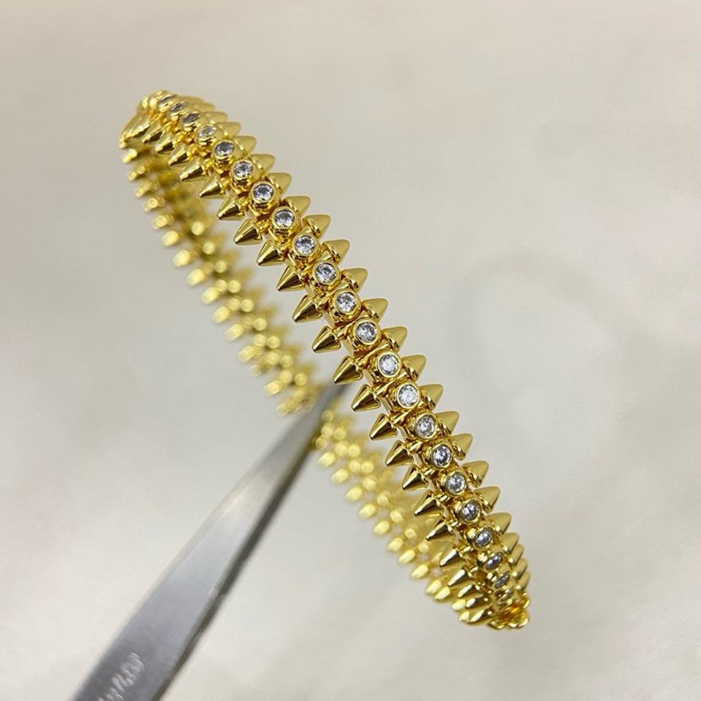 [ELAN LUXE]CLASH  BRACELET 8MM DIAMONDS