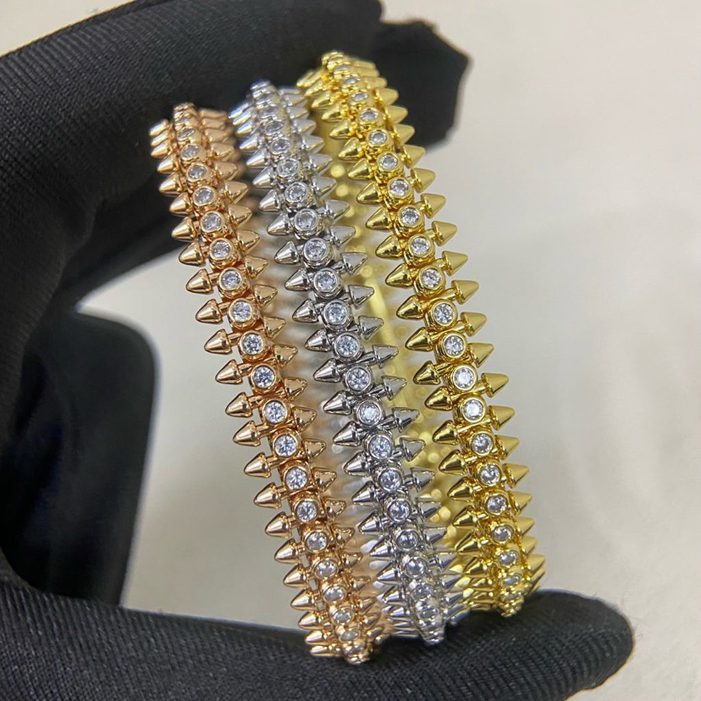 [ELAN LUXE]CLASH  BRACELET 8MM DIAMONDS