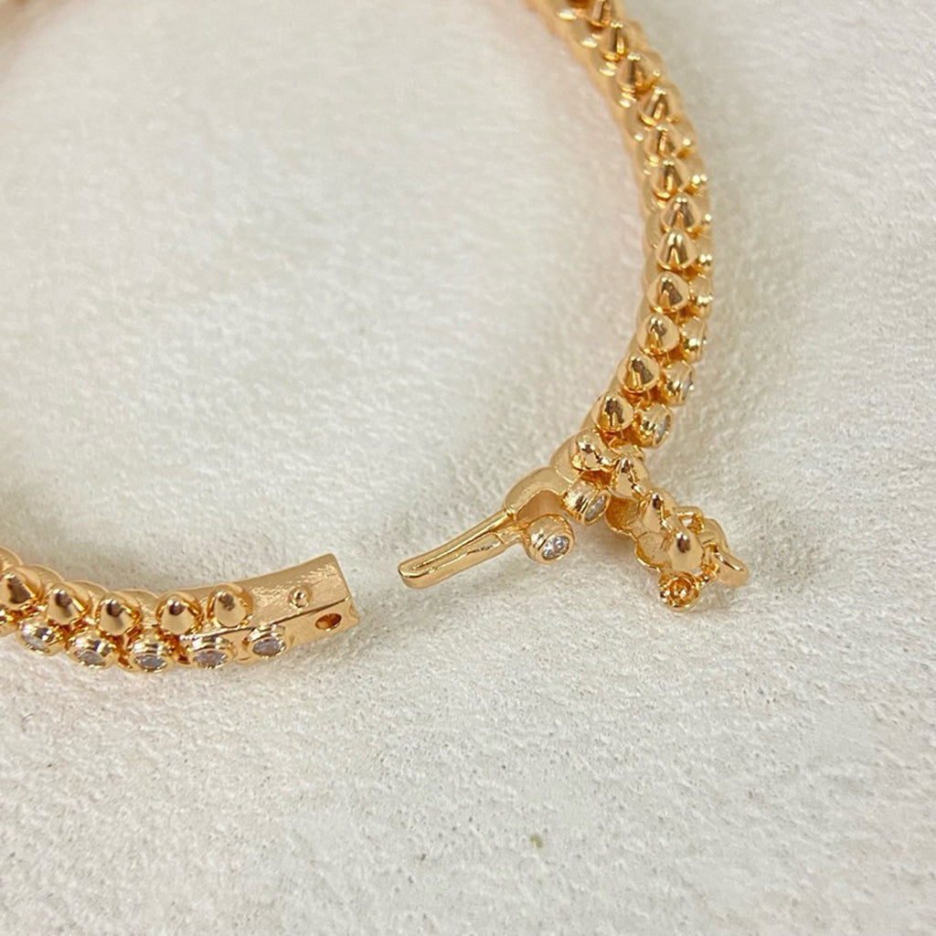 [ELAN LUXE]CLASH  BRACELET 8MM DIAMONDS