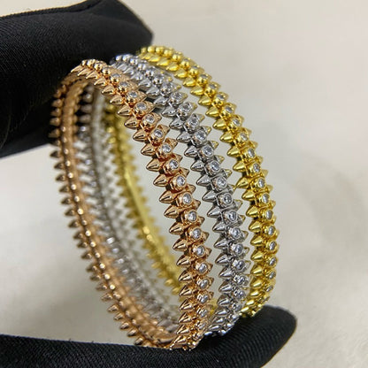 [ELAN LUXE]CLASH  BRACELET 8MM DIAMONDS