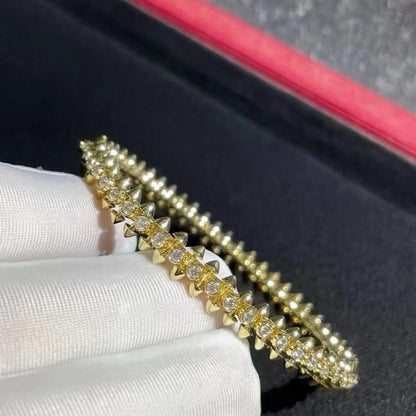 [ELAN LUXE]CLASH  BRACELET 8MM DIAMONDS