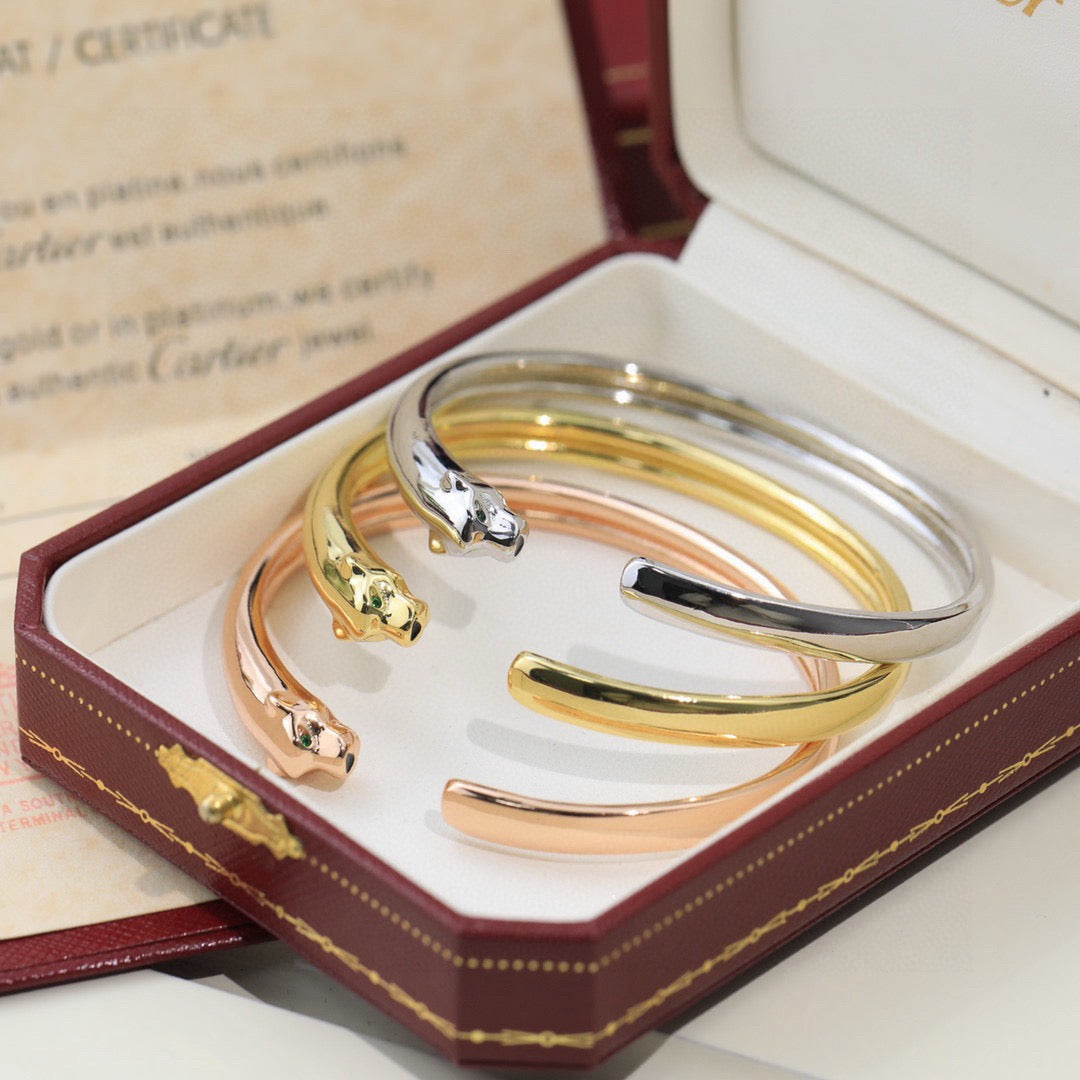 [ELAN LUXE]PANTHERE OPEN BRACELET