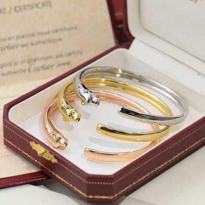 [ELAN LUXE]PANTHERE OPEN BRACELET