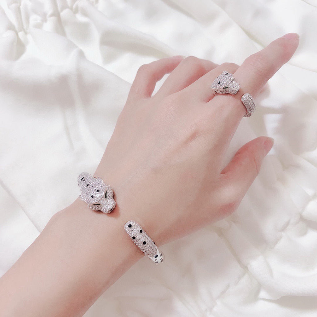 [ELAN LUXE]PANTHERE BIG BRACELET DIAMONDS