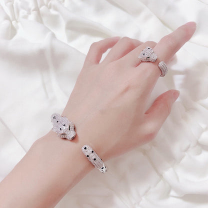 [ELAN LUXE]PANTHERE BIG BRACELET DIAMONDS