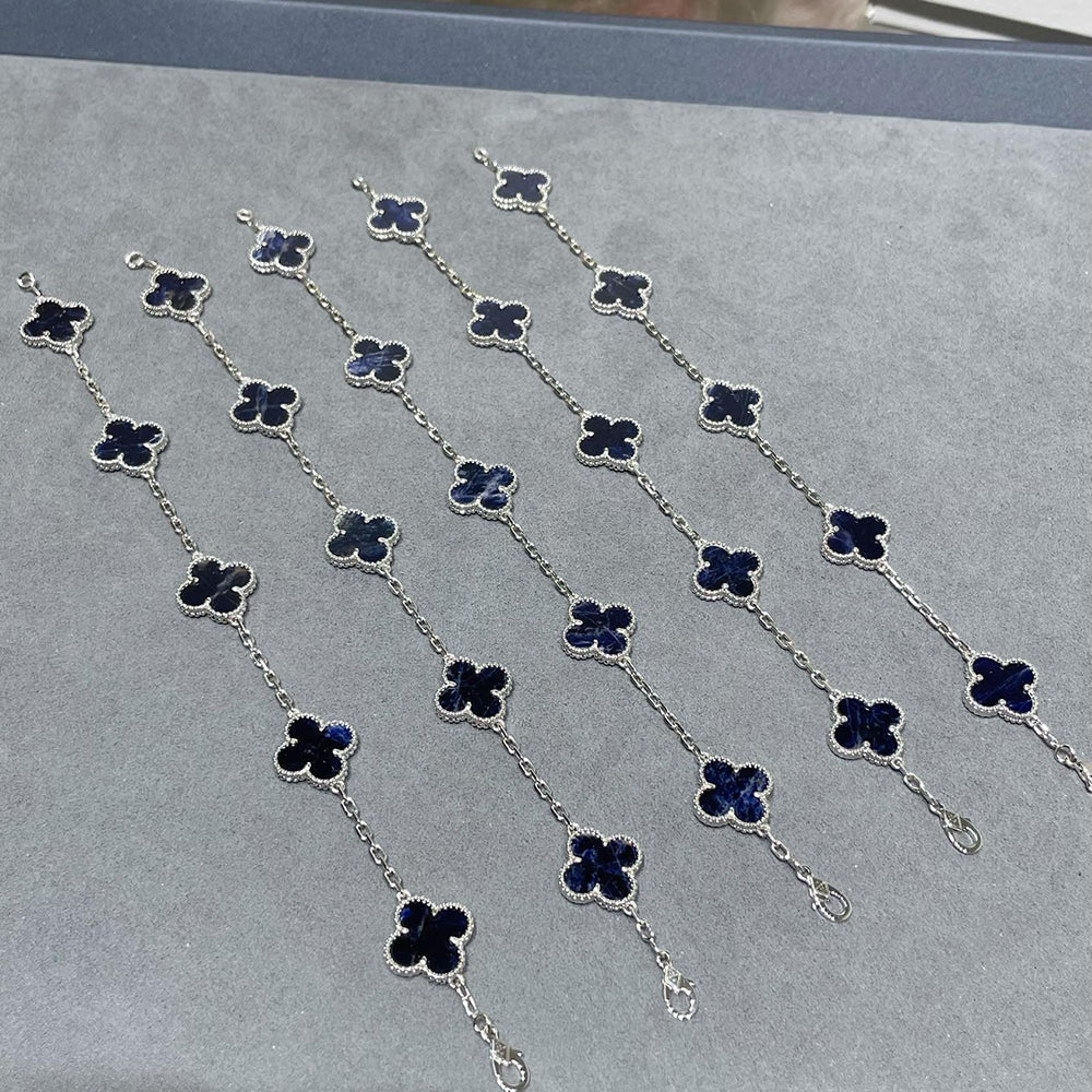 [ELAN LUXE]CLOVER 5 MOTIF PIETERSITE BRACELET COLLECTION