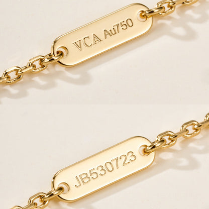 [ELAN LUXE]FLOWERLACE NECKLACE 5 DIAMONDS