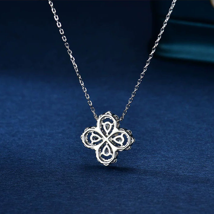 [ELAN LUXE]LOOP NECKLACE FULL MOTIF DIAMOND 16MM MULTIPLE COLORS