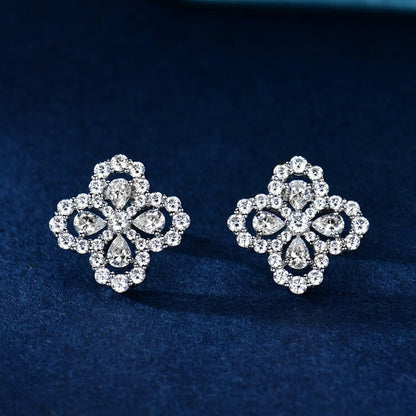 [ELAN LUXE]LOOP EARRINGS FULL MOTIF DIAMOND 16MM