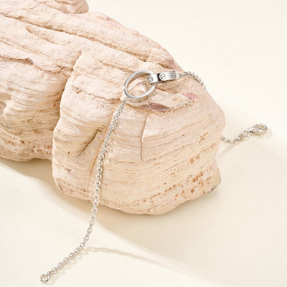 [ELAN LUXE]LOVE BRACELET DOUBLE RING