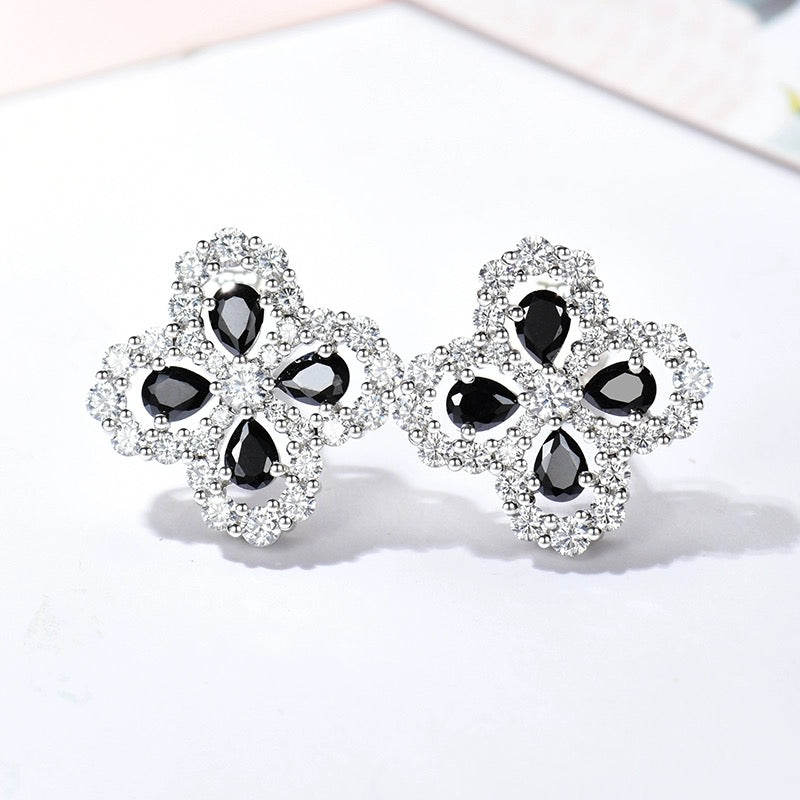 [ELAN LUXE]LOOP EARRINGS FULL MOTIF DIAMOND 16MM