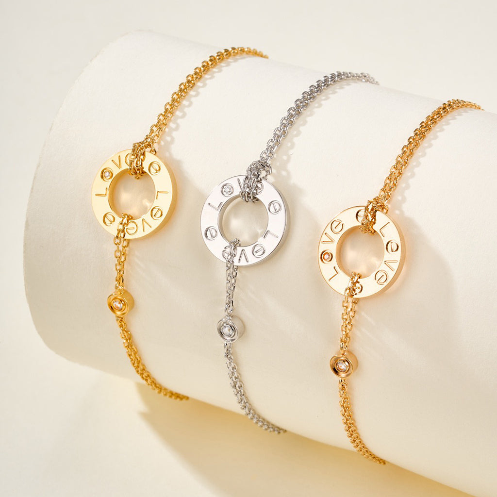 [ELAN LUXE]LOVE BRACELET 2 DIAMOND