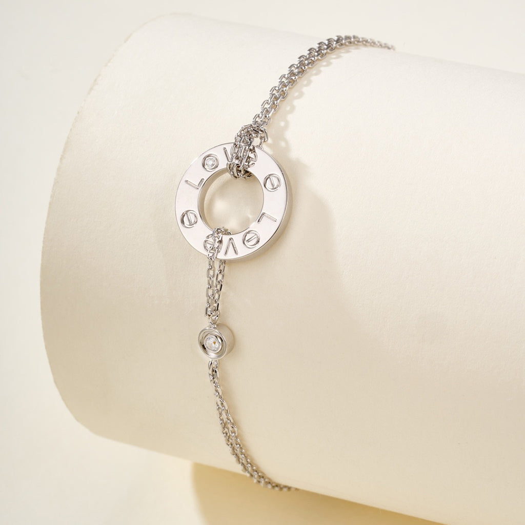 [ELAN LUXE]LOVE BRACELET 2 DIAMOND