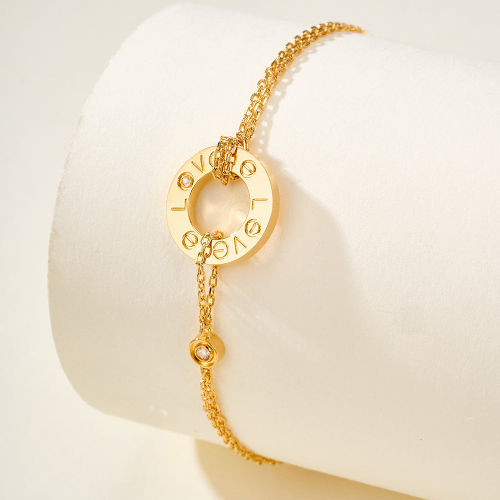 [ELAN LUXE]LOVE BRACELET 2 DIAMOND