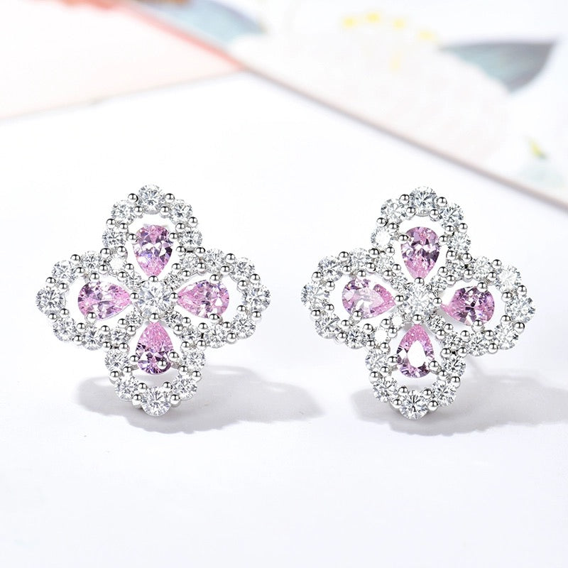[ELAN LUXE]LOOP EARRINGS FULL MOTIF DIAMOND 16MM