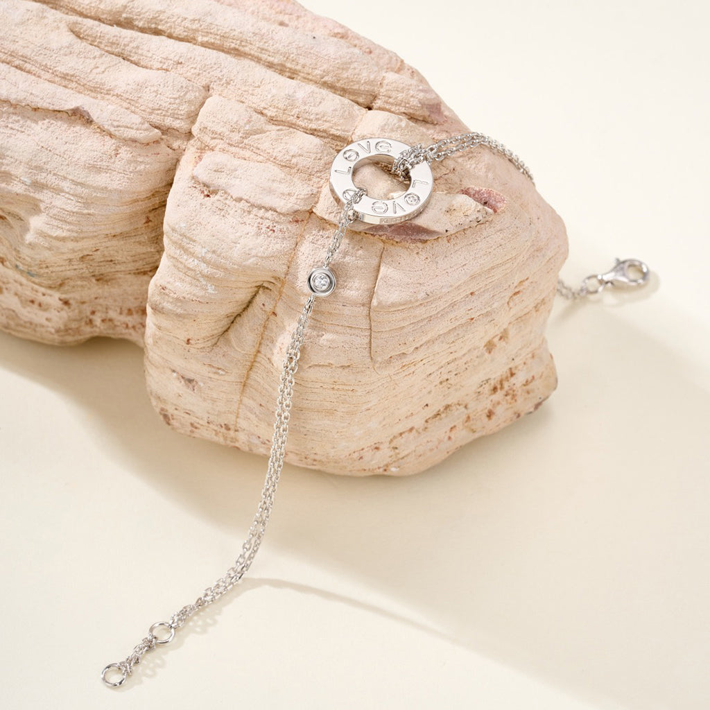 [ELAN LUXE]LOVE BRACELET 2 DIAMOND