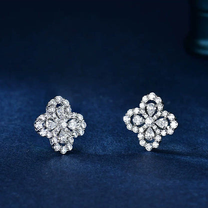 [ELAN LUXE]LOOP EARRINGS FULL MOTIF DIAMOND 16MM